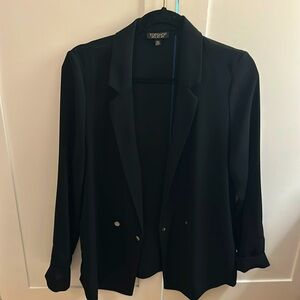 Topshop Women’s Black Blazer - Size 6